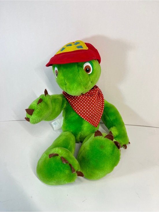 Other - Vintage Franklin Turtle Plush 14" Cartoon Tv Show Character Stuffed Animal Toy